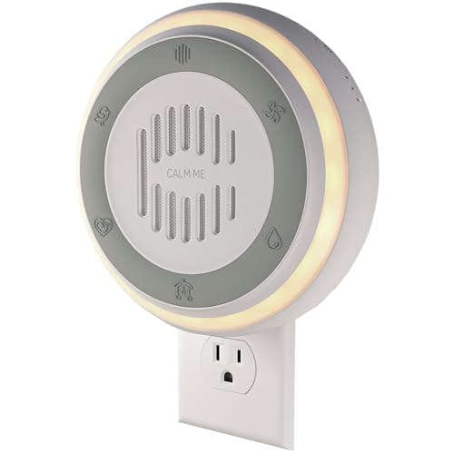 Calm Me White Noise Machine Review – 20 Sounds, Plug-In Design & Nightlight Tested
