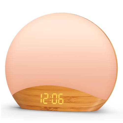REACHER Sunrise Alarm Clock Review – Wood Grain Wake Up Light Tested