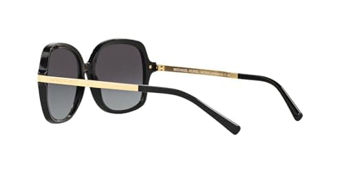 Michael Kors MK2024 Adrianna II Sunglasses, Black/Light Grey Gradient, 57 mm