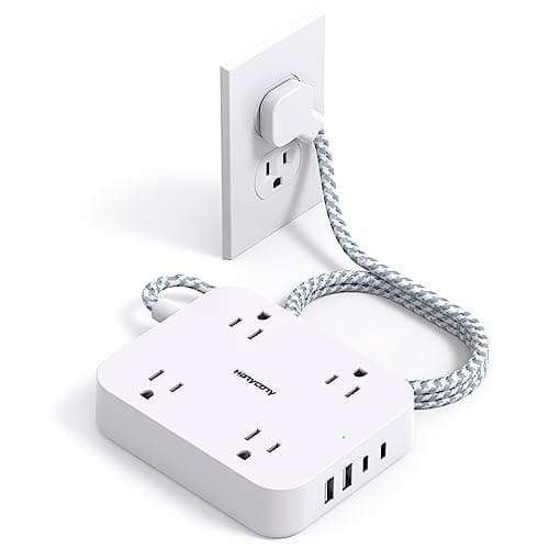HANYCONY Flat Plug Extension Cord Review: Is This Power Strip Worth It?