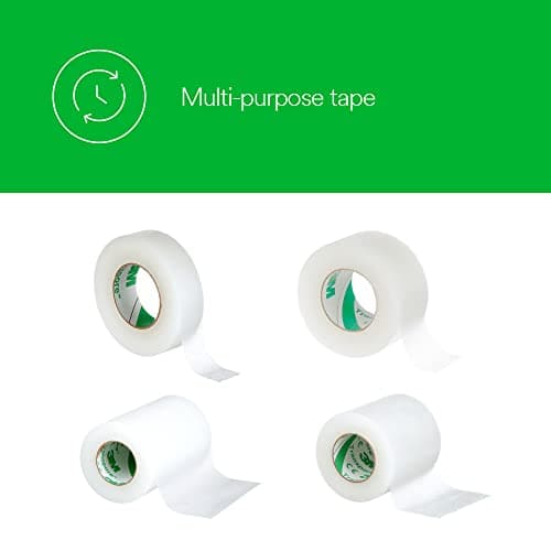 3M™ Transpore™ Surgical Tape 1527-1, 1 inch x 10 yard (2,5cm x 9,1m), 12 rolls/box