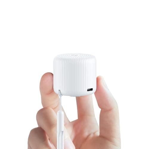 Portable Sound Machine for Baby Adults,LEICEX Travel Sound Machine,15 Non-Looping Sound Timer and Memory Play, Mini White Noise Machine for Sleeping Office Privacy Travel Gift