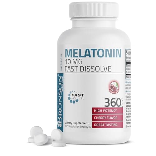 Bronson Melatonin 10mg Fast Dissolve Tablets Review – Should You Try Them?