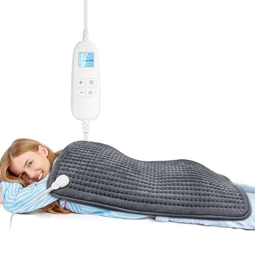 FluffyWarmth Electric Heating Pad Review: Large, Fast-Heating Relief for Back Pain and Cramps