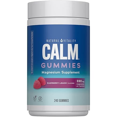 Natural Vitality Calm Magnésium : Mon Test Complet des Gummies 240 Comprimés