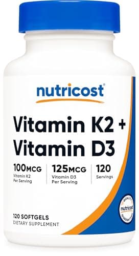 Nutricost Vitamin D3 + K2 Review: Solid Budget Combo for Daily D
