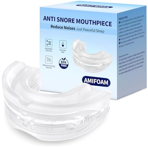 AMIFOAM Anti Snore Mouthpiece Review – Does It Actually Stop Snoring?