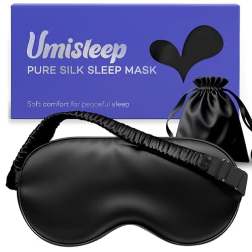 Umisleep Sleep Mask Review – 22 Momme Mulberry Silk Tested