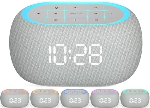 ANJANK Sound Machine Review: 21 Sounds, Night Light & Alarm Clock Combined