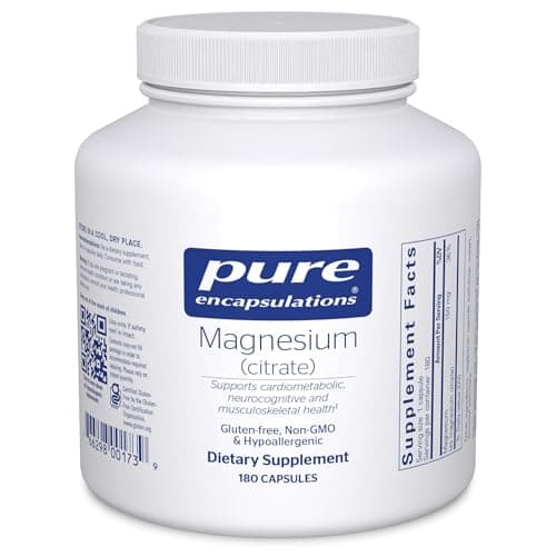 Pure Encapsulations Magnesium Citrate Review 2025