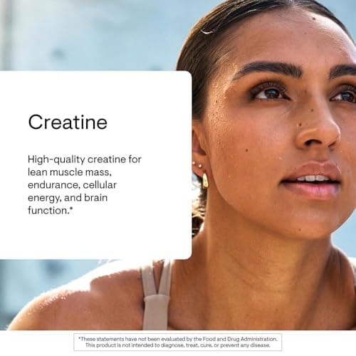 THORNE Creatine - Micronized Creatine Monohydrate Powder - Support for Muscles & Cognitive Function* - for Women & Men - Unflavored - NSF Certified for Sport - 5 g per Serving - 30 Servings