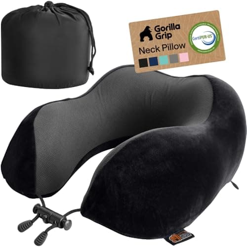 Gorilla Grip Travel Neck Pillow – Avis Complet 2025