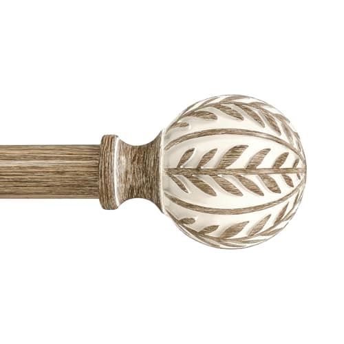QDWIS Boho Wood Curtain Rod Review: Rustic Style Meets Serious Strength