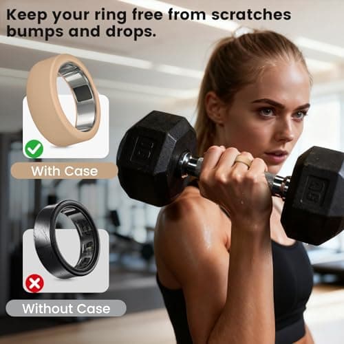 15 Pack Cover Compatible with Oura Ring Gen 4/ Gen 3 Horizon/Gen 3 Heritage - Charging Directly with Protector, Anti-Scratch Elastic Thin Silicone Case for Men Women Working Out