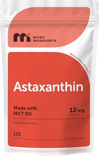 Micro Ingredients Astaxanthin 12mg Review – Is It Worth the Hype?