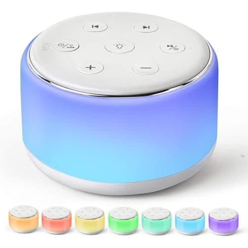 FamiSym White Noise Sound Machine Review – 34 Sounds & Night Light Tested