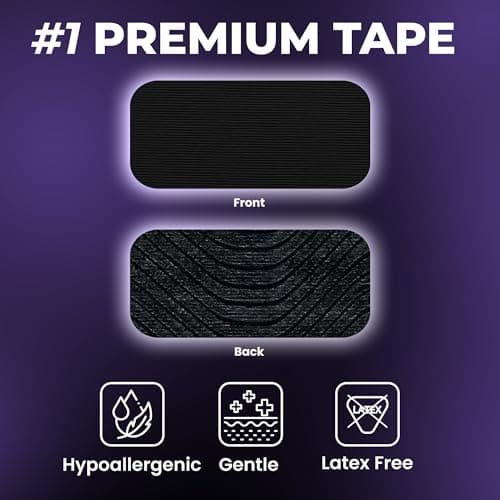 PATCH4U Premium Tape (30 Pack) - Pain Free Removal, Hypoallergenic, Latex Free & Gentle On Skin - Packaging May Vary - Skin Friendly Adhesive Cotton Tape