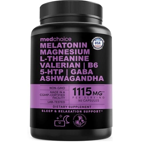 Recensione MEDCHOICE 12-in-1 Melatonina Capsule Sonno 5mg