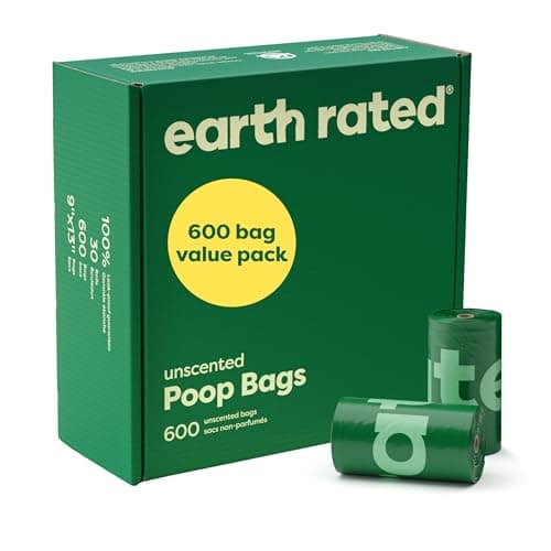 Avis Earth Rated Dog Poop Bags : 600 Sacs Résistants et Étanches