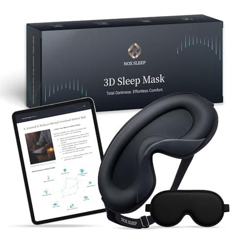 Nox Sleep 3D Sleep Mask Review – Real Test on Ice Silk Comfort