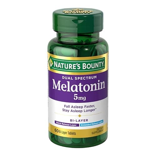 Nature's Bounty Melatonin 5mg Dual Spectrum Review – Worth It?