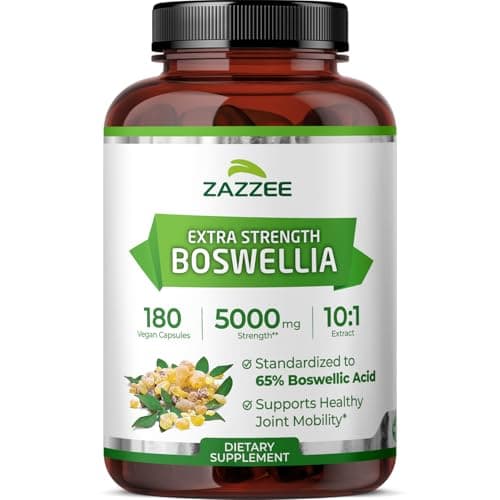Zazzee Boswellia Extract Review: A Deep Dive into This Joint Supplement