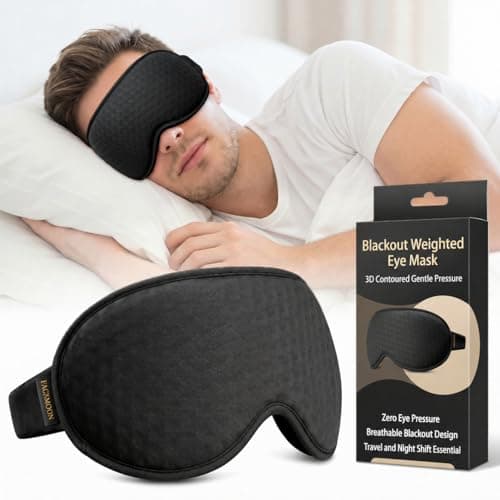 FACEMOON Weighted Eye Mask Review: Real Sleep Test Results