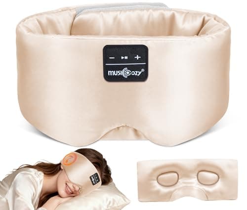 MUSICOZY Silk Sleep Mask Review – Bluetooth 5.4, 14-Hour Battery, Real Comfort?