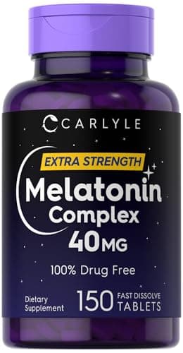 Carlyle Melatonin 40mg Complex Review – Worth the Extra Strength?