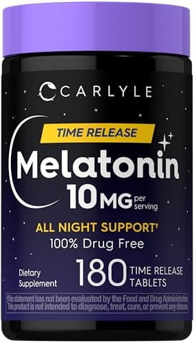 Carlyle Melatonin 10mg Test: Retard-Tabletten für durchgehenden Schlaf?