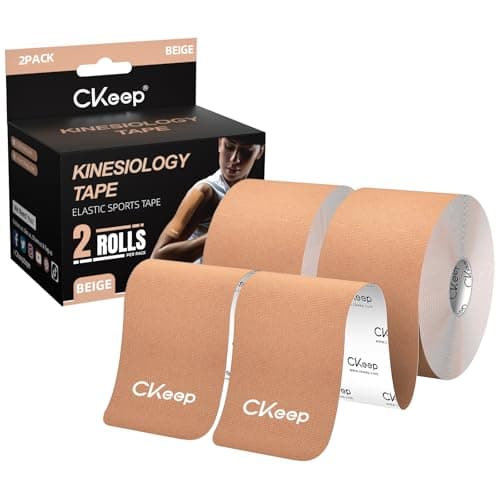 CKeep Kinesiology Tape Review: Real Test on 2 Rolls of Cotton Athletic Tape