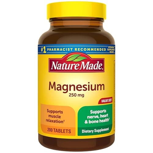 Nature Made Magnésium 250 mg : Mon Test Complet 2024