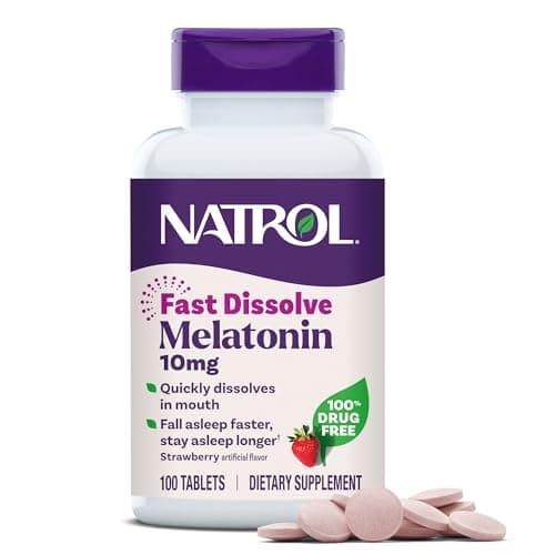 Natrol Melatonin 10mg Fast Dissolve Tablets Review 2025