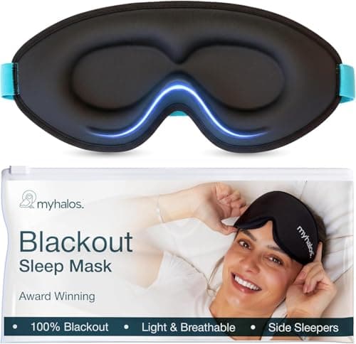 MyHalos Sleep Mask Review – Masque Sommeil 3D Noir Test