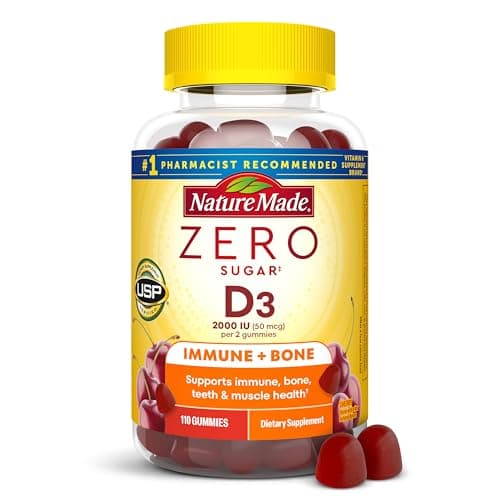 Nature Made Vitamine D3 Gummies Sans Sucre — Mon Test Complet
