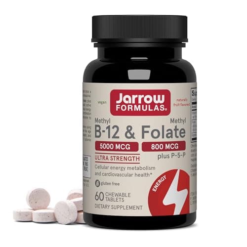 Jarrow Formulas Methyl B-12 & Methyl Folate : Mon Test Complet