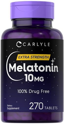 Carlyle Melatonin 10mg Review – 270 Tablets of Sleep Support Worth It?