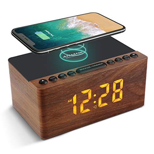 ANJANK Réveil Radio Bois avec Chargeur Sans Fil – Mon Test Complet
