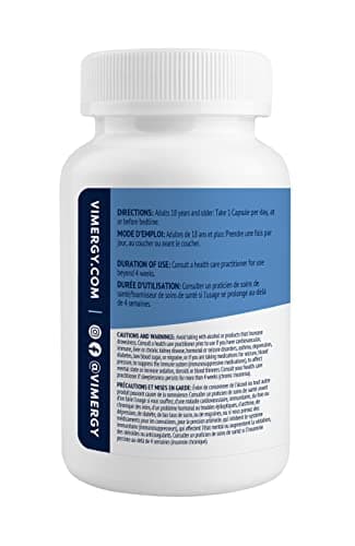 Vimergy Melatonin – Natural Sleep Aid – Sleep Supplement – Helps You Fall Asleep Faster & Stay Asleep Longer - Non-GMO, Gluten-Free, Kosher, Soy-Free, Vegan, Paleo (120 Counts)