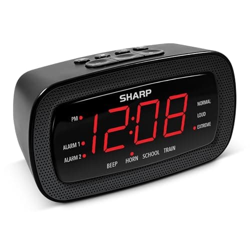 Réveil Sharp Shockwave Test & Avis 2025 | 105dB