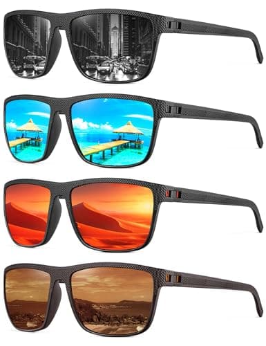 NSSIW Polarized Sunglasses Men Review: 4-Pack Value Tested