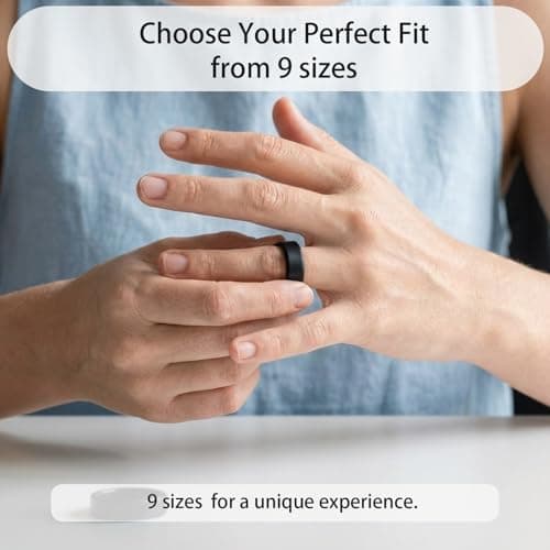 OraMemo Sizing Kit 1.0, Size Before Buying the Smart Ring, 9 Sizes from Size 6-14, Only Accurate Measurement for Smart Ring 1.0