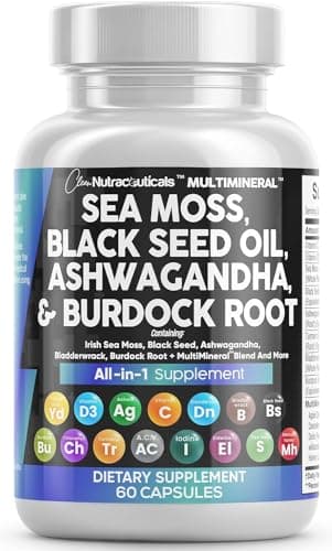 Clean Nutraceuticals Sea Moss Black Seed Oil Supplement Review