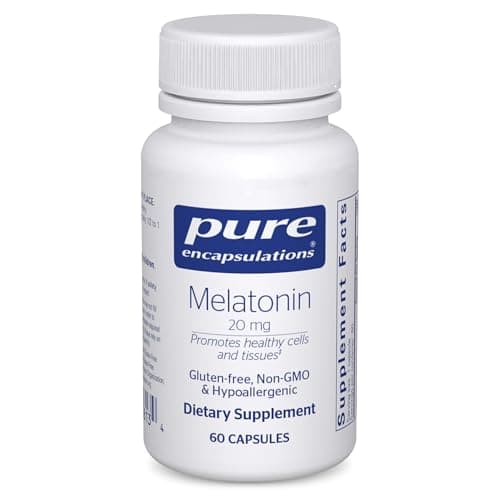 Pure Encapsulations Melatonina 20 mg Recensione 2025