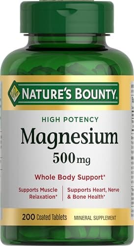 Nature's Bounty Magnesium 500 mg Review: Worth It?