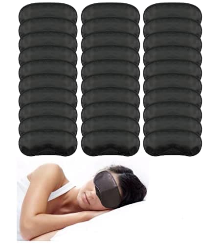 Masque de Sommeil EUICAE : Test Complet du Lot de 30 Masques Opaques 4 Couches