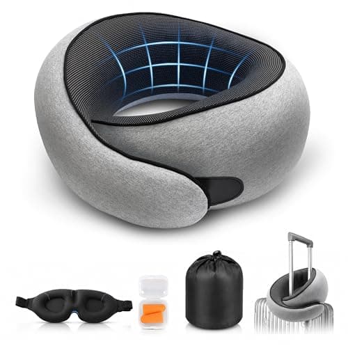 Purroch G-Shape Memory Foam Travel Neck Pillow Review