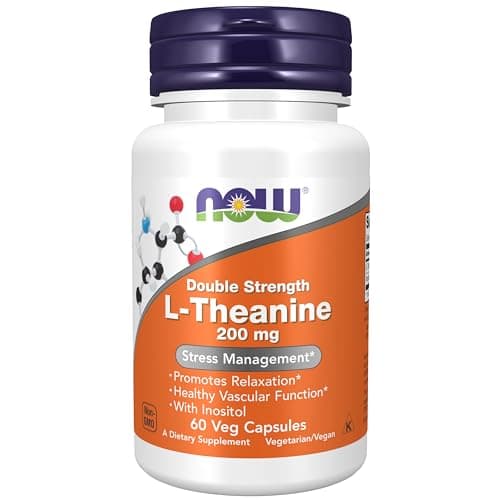 NOW Foods L-Theanine 200 mg con Inositol: Análisis Completo