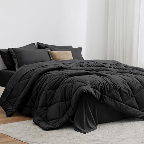 Love's cabin King Size Comforter Set Black Review – Tested