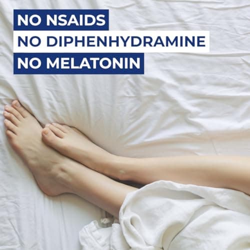 Hyland's Leg Cramps PM, Relief of Nighttime Leg, Calf, and Foot Cramps, 50 Quick-Dissolving Tablets 4-Pack (200 Total)
